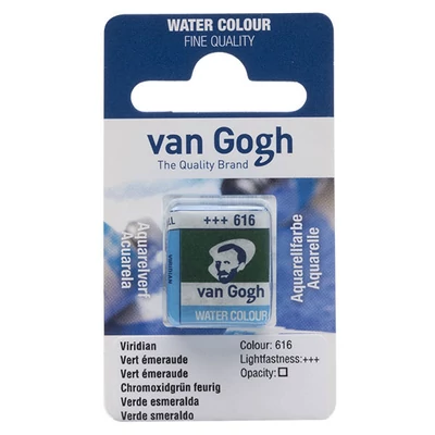 Talens Van Gogh svilenkasta akvarel boja, 1/2 svile- 616, viridian