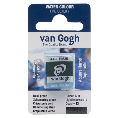 Talens Van Gogh svilenkasta akvarel boja, 1/2 svile- 630, dusk green