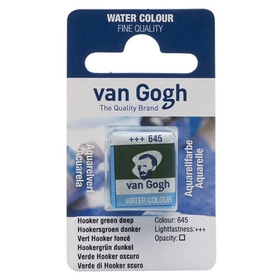 Talens Van Gogh svilenkasta akvarel boja, 1/2 svile- 645, Hooker green deep