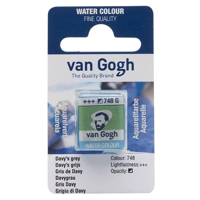 Talens Van Gogh svilenkasta akvarel boja, 1/2 svile- 748, Davy's grey