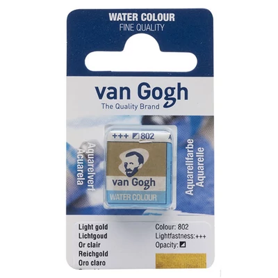 Talens Van Gogh svilenkasta akvarel boja, 1/2 svile- 802, light gold