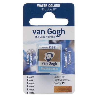 Talens Van Gogh svilenkasta akvarel boja, 1/2 svile- 811, bronze