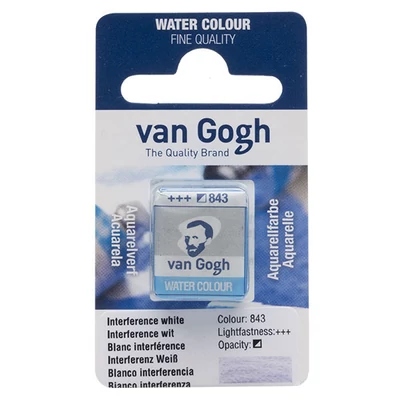 Talens Van Gogh svilenkasta akvarel boja, 1/2 svile- 843, interference white