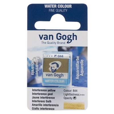 Talens Van Gogh svilenkasta akvarel boja, 1/2 svile- 844, interference yellow