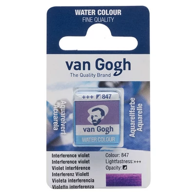Talens Van Gogh svilenkasta akvarel boja, 1/2 svile- 847, interference violet