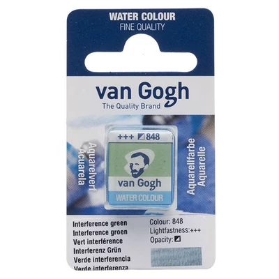 Talens Van Gogh svilenkasta akvarel boja, 1/2 svile- 848, interference green