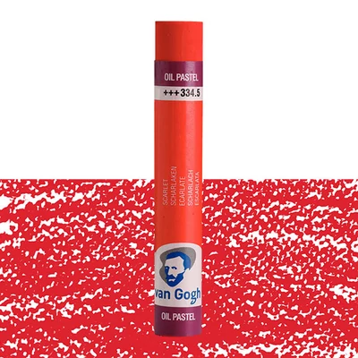 Van Gogh uljana pastelna kreda - 334.5, scarlet