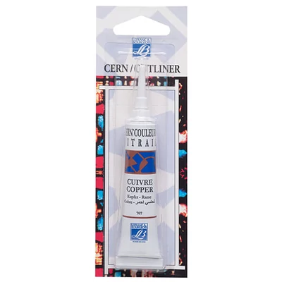 Vitrail konturna boja, negoriva, 20 ml - bakar, 707