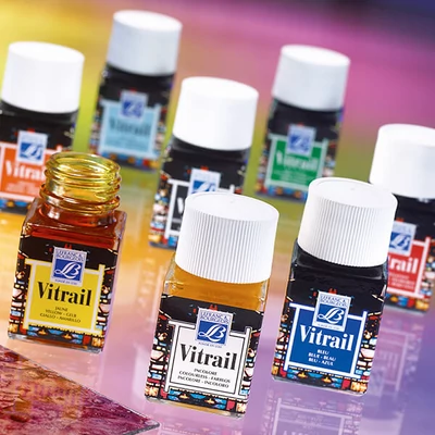 Vitrail boja za staklo na bazi smole, 50 ml - u raznim bojama