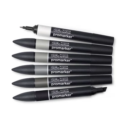 ProMarker dvostrani alkoholni flomaster - észlet - 6 db, neutral tones