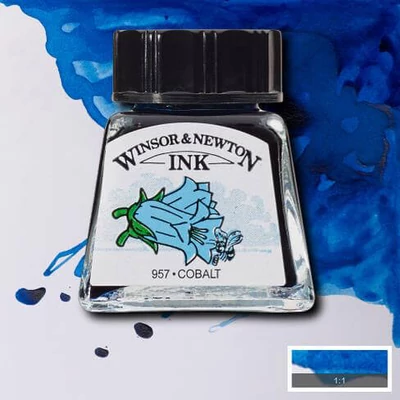Tinta Winsor&Newton, 14 ml - cobalt