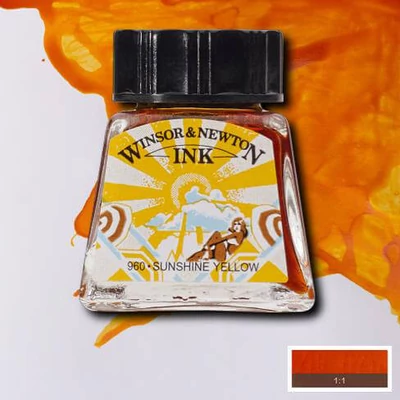 Tinta Winsor&Newton, 14 ml - sunshine yellow