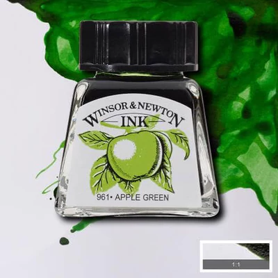 Tinta Winsor&Newton, 14 ml - apple green