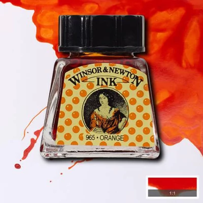 Tinta Winsor&Newton, 14 ml - orange