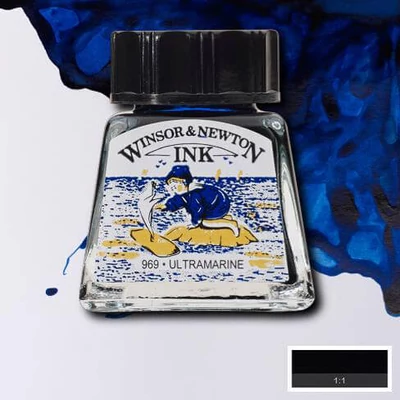 Tinta Winsor&Newton, 14 ml - ultramarine