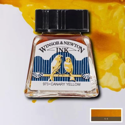 Tinta Winsor&Newton, 14 ml - canary yellow
