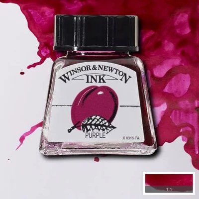 Tinta Winsor&Newton, 14 ml - purple