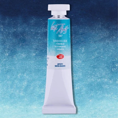 White Nights akvarel boja u tubi 10 ml - 507, turquoise blue