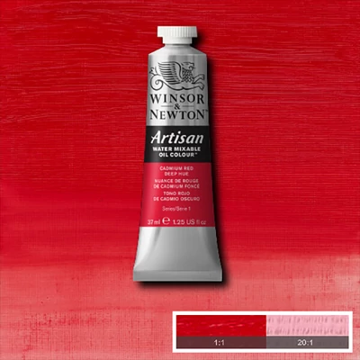 Winsor&amp;Newton Artisan vodena uljana boja, 37 ml - 098, cadmium red deep hue