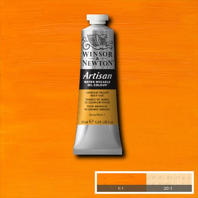 Winsor&amp;Newton Artisan vodena uljana boja, 37 ml - 115, cadmium yellow deep hue