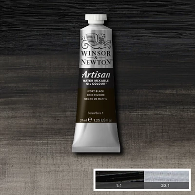 Winsor&amp;amp;Newton Artisan vodena uljana boja, 37 ml - 331, ivory black