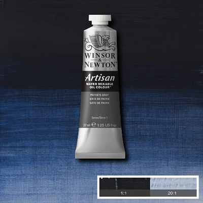 Winsor&amp;Newton Artisan vodena uljana boja, 37 ml - 465, payne's gray