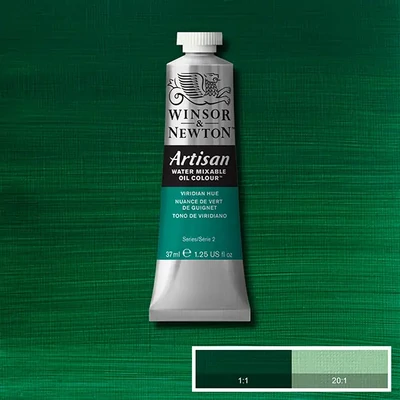 Winsor&amp;Newton Artisan vodena uljana boja, 37 ml - 696, viridian hue