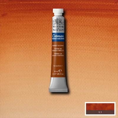 Winsor&Newton Cotman akvarel boja u tubi,  ml - 074, burnt sienna