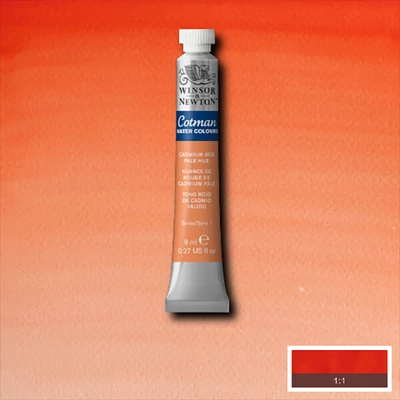 Winsor&Newton Cotman akvarel boja u tubi,  ml - 103, cadmium red pale hue