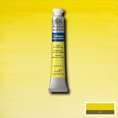 Winsor&Newton Cotman akvarel boja u tubi,  ml - 346, lemon yellow hue