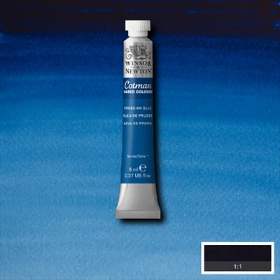 Winsor&Newton Cotman akvarel boja u tubi,  ml - 538, prussian blue