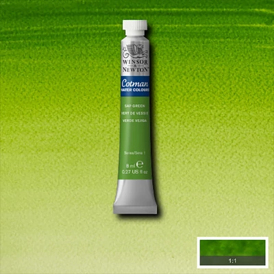 Winsor&Newton Cotman akvarel boja u tubi,  ml - 599, sap green