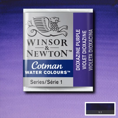 Winsor&amp;Newton Cotman 1/2 svilenkasta akvarel boja- 231, dioxazine violet