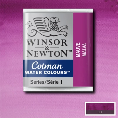 Winsor&amp;Newton Cotman 1/2 svilenkasta akvarel boja- 398, mauve