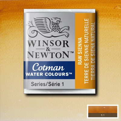 Winsor&Newton Cotman 1/2 svilenkasta akvarel boja- 552, raw sienna
