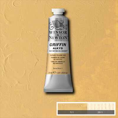 Winsor&amp;Newton Griffin alkidna uljana boja, 37 ml - 422, naples yellow