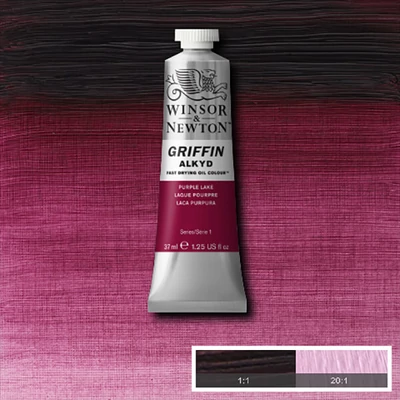 Winsor&amp;Newton Griffin alkidna uljana boja, 37 ml - 544, purple lake