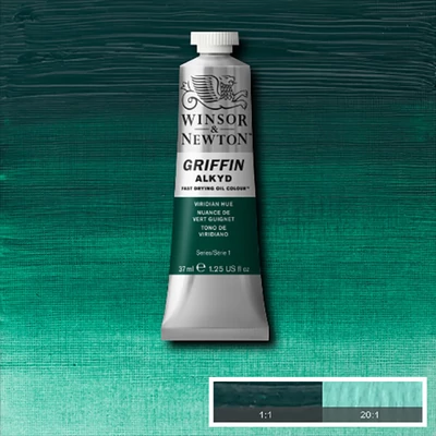 Winsor&amp;Newton Griffin alkidna uljana boja, 37 ml - 696, viridian hue