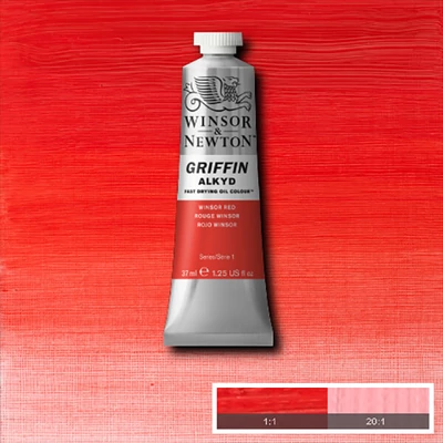 Winsor&amp;Newton Griffin alkidna uljana boja, 37 ml - 726, winsor red