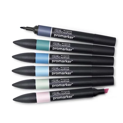 ProMarker dvostrani alkoholni flomaster - észlet - 6 db, skyscape tones 1