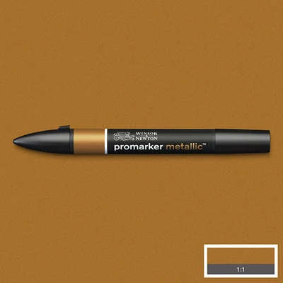 ProMarker metalik dvostrani alkoholni flomaster - red gold