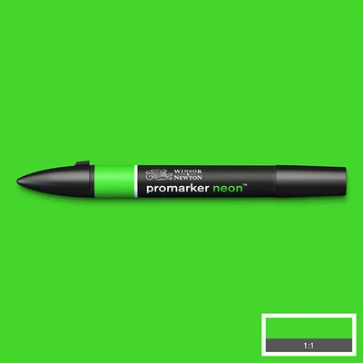 ProMarker Neon dvostrani flomaster - svijetleće zelene boje