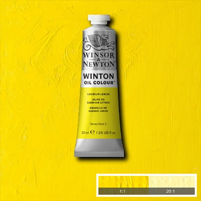 Winsor&amp;Newton Winton uljana boja, 37 ml - 087, cadmium lemon hue