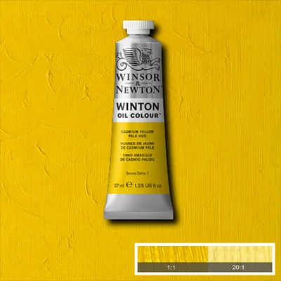 Winsor&amp;Newton Winton uljana boja, 37 ml - 119, cadmium yellow pale hue