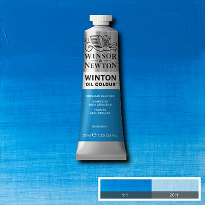 Winsor&amp;Newton Winton uljana boja, 37 ml - 138, cerulean blue hue