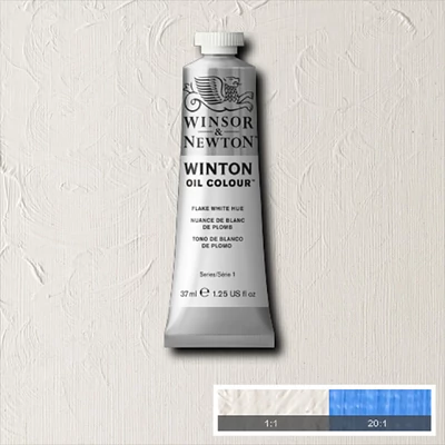 Winsor&amp;Newton Winton uljana boja, 37 ml - 242, flake white hue