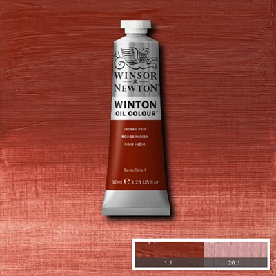 Winsor&amp;Newton Winton uljana boja, 37 ml - 317, indian red