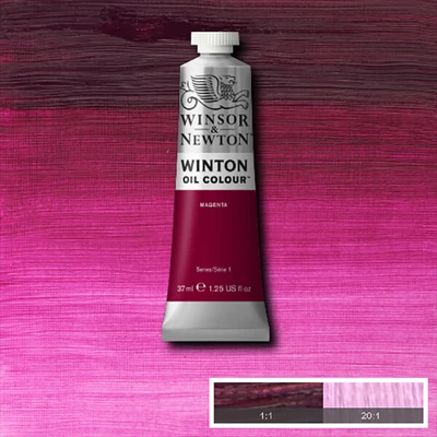 Winsor&amp;amp;Newton Winton uljana boja, 37 ml - 380, magenta