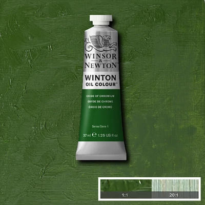 Winsor&amp;Newton Winton uljana boja, 37 ml - 459, oxide of chromium
