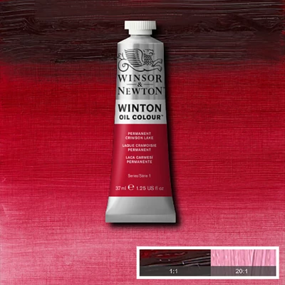 Winsor&amp;Newton Winton uljana boja, 37 ml - 478, permanent crimson lake